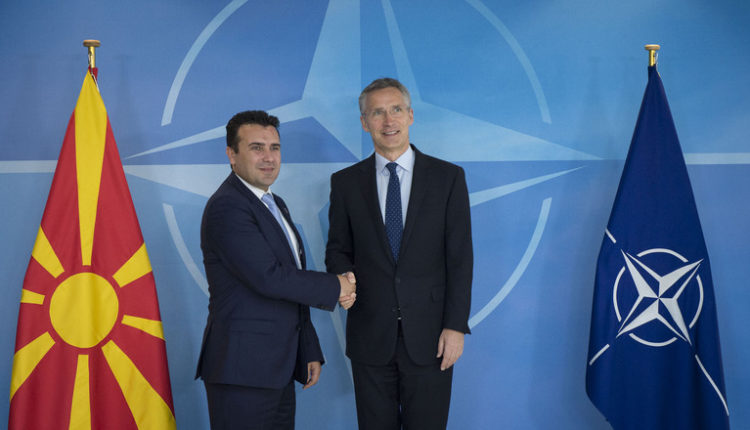 Prime Minister of the former Yugoslav Republic of Macedonia¹ visits NATO